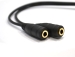 3,5 mm 4 Polig Kopfhörer Kabelverteiler Y-Adapter Klinkenstecker Stecker Zum Dop