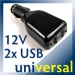 2xUSB 12V Auto LadegerätFarbe : ...