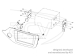 2-DIN RB Kia ceed/ProCeed 2012-2018  Klavierlack  Braun
