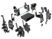 Radioblende 2-DIN mit Fach Point...