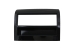 1-DIN Blende mit Ablagefach, schwarz glänzend RTA000.306S0-0