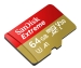 SanDisk microSDXC-Karte Extreme UHS-I A2 64 GB