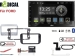 Radical R-D211 2-DIN DAB+ mit Montageset für Ford Focus anthrazit lackiert