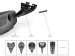 Spiegelmonitor Scheibenhalter Citroen/Peugeot/Seat/Toyota/VW
