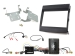 Porsche Cayenne 2-DIN Kit,2011-16 o. Soundsystem, Infodapter