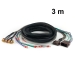 Universal-Kabel für Verstärker 4-Kanal ISO 3m (2,5mm²)