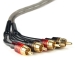 Universal-Kabel für Verstärker 4-Kanal ISO 3m (2,5mm²)