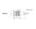 12V 16mm LED Druckknopf Taster Gelb