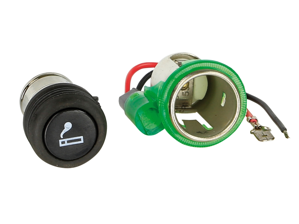 Adapterkabel Zigarettenanzünder/4mm Stecker 12 Volt