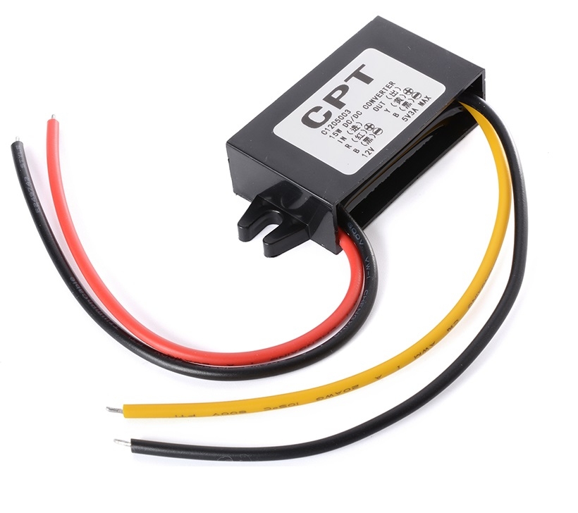 DC-DC Wandler 24V auf 12V, 15 Ampere, ORION-TR