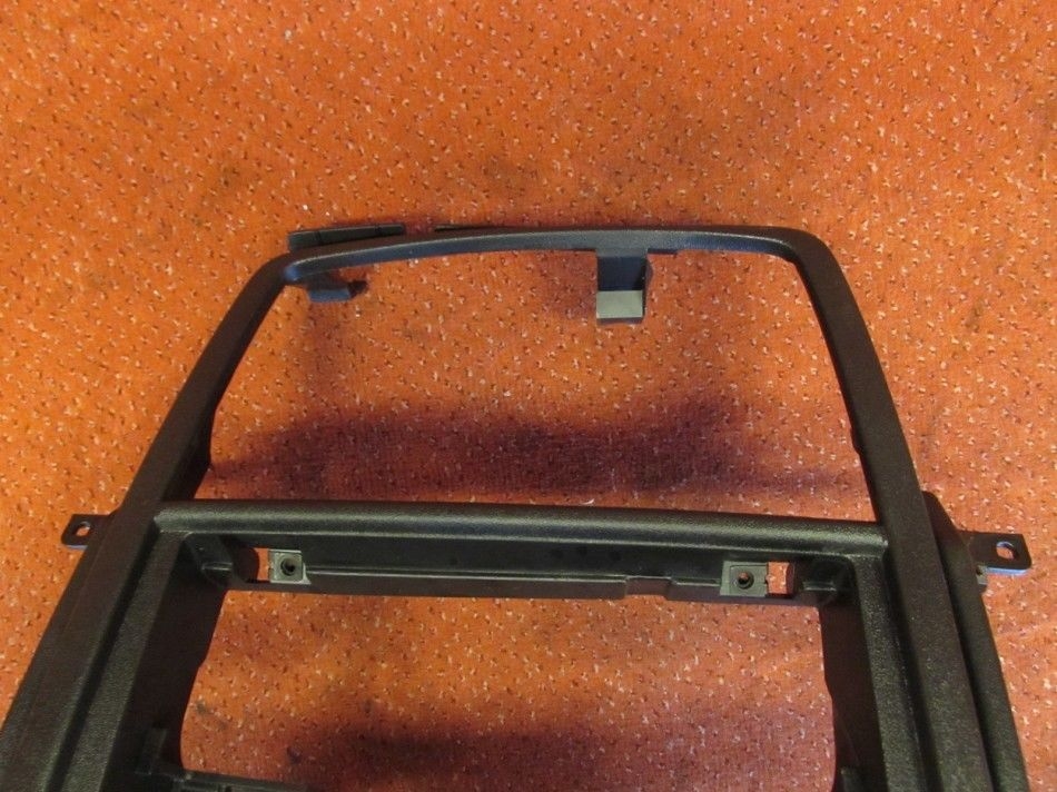 Auto Radio Blende Einbau Rahmen Zier Blende 1-DIN schwarz für Fiat Ducato 250 