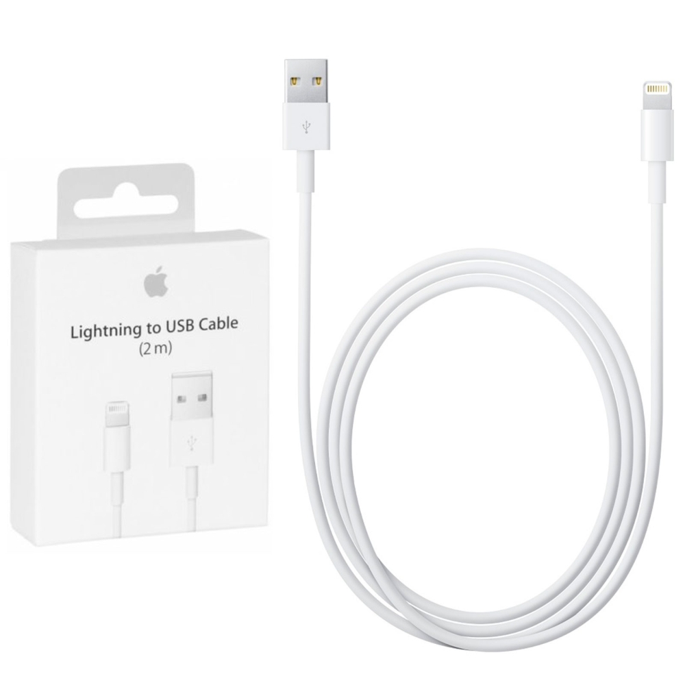 Apple Apple original Lightning auf USB Kabel (2m) Weiß