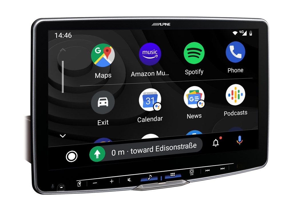 ZENEC Z-N875 1-DIN Moniceiver Android Auto Apple CarPlay Bluetooth
