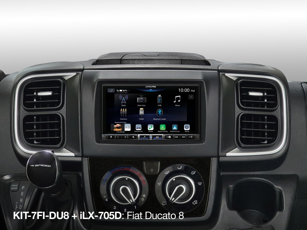 Alpine - iLX-705D 2-DIN-Autoradio und Digital Media Station mit 7