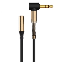 3,5 mm Klinke Audio-Stereo- 1 m 90 Grad rechtwinkliges