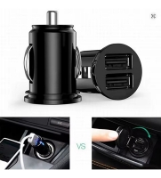 2 - USB-Auto ladegerät 5a Schnell ladung 2 Port 12-24V Zigaretten steckdose