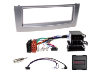 1-DIN Kit Fiat Grande Punto/Linea anthrazit LFB/Antenne