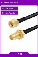 Antennenkabel SMA Stecker auf SMA Buchse 15 Meter