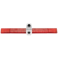 Twin Bremslichtkamera (CVBS), (Ersatz für Hella 2DA 343 106-201), weiß