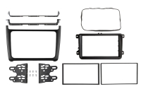 Radioblende VW Polo 04/2014-07/2017 schwarz