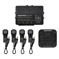 Einparkhilfe für Front-Stossfänger, GPS gesteuert,Schwarz matt,Hinterbau-Montage