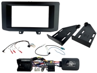 2-DIN Einbauset inkl. Lenkradfernbedienungsadapter für Scania NextGen