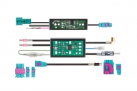 DAB+ FM Splitter für Auto mit Regensensor – Diversity Antennen-Verstärker DIN