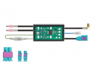 DAB+ FM Antennen Splitter Diversity Phantomeinspeisung FAKRA aktiv 8,5V