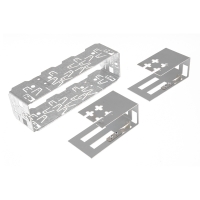 Metall-Befestigungsmaterial - Universal DIN Einbausatz, komplett