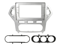 10 Radioblende Ford Mondeo 06/2007-10/2010 silber
