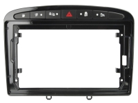 9 Radioblende Peugeot 308 09/2007-07/2015 Klavierlack