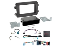 2-DIN Kit1 mit Fach Citroen/Fiat/Opel ISO/Mini ISO LFB