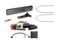 LFB -1DIN Kit Ford Fahrzeuge anthrazit 8Pin/8Pin/17Pin