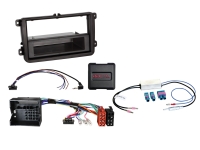 2-ISO Kit mit Fach Seat/Skoda/VW Fahrzeuge LFB/Antenne DIN