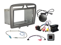 Radioblende 2-DIN und Radioansch...