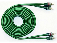 HKAB0375 Cinch 5mm-tripple 750cm W Remote - Cinchkabel 7,5 meter