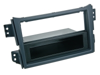 2-DIN RB mit Fach Suzuki Splash / Opel Agila > schwarz