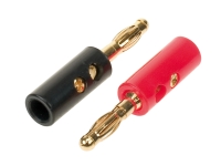 Bananenstecker 1 x rot / 1 x schwarz > 2.5 mm²