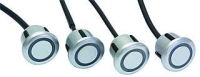 4 ULTRASCHALL-EINBAUSENSOREN MCVOICE SILBER