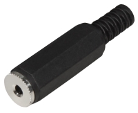 iSimple ISMJ73RB 3,5mm Klinke-Klinke Adapterkabel (Stk.-Stk.), 1m, rot