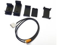 Dension Halterungen Dock Cable - 9-Pin iPod Kabel (5 / 12 V) mit Clip Halterunge