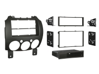 2-DIN RB mit Fach Mazda 2 2007 -2015  schwarz