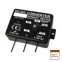 DC - DC Spannungsregler 4-stufig Eingangsspannung 9,5V - 25V