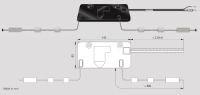 Antenne DAB+/Radio AM/ Kunststoff-Baugruppen