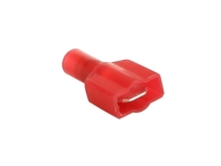 Flachstecker vollisoliert rot 0.5-1.5mm/ Breite 6.3 mm Typ2