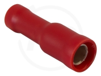 Rundsteckhülsen rot 0.5 - 1.0 mm²