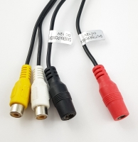 EyeSystem 5 PIN M zu RCA W & DC ...