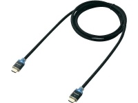 448432 - 62 HDMI  ANSCHLUSSKABEL MIT LED 1.00 M SCHWARZ