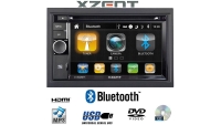 XZENT X-202BT MkII: 2-DIN MONICEIVER MIT BT, CD/DVD, USB, SD, HDMI