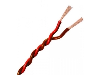 Verdrillte Kabel 2x0.5mm² Rot/Braun
